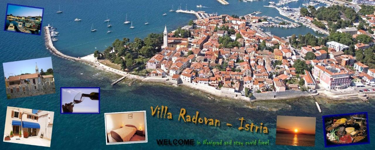 Villa Radovan Novigrad Istria Kültér fotó